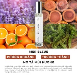 Thumbnail Tinh dầu thơm nam CODEDECO Mer Bleue 10ml dạng xịt - Phóng khoáng, Nam tính, Trưởng thành 2