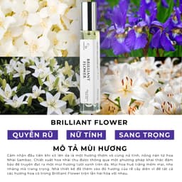Thumbnail Tinh dầu thơm CODEDECO Brilliant Flower 10ml dạng xịt - Quyến rũ, Sang trọng, Nữ tính 2