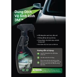 Thumbnail Chai xịt bảo dưỡng và vệ sinh kính xe hơi 3M GLASS CLEANER - 400ml 2