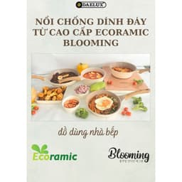 Thumbnail Nồi Chống Dính Đáy Từ Cao Cấp Ecoramic Blooming, Quánh 18cm Nồi 20 22 24 26 28 cm 3