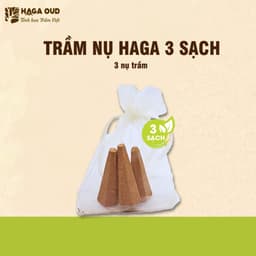 Thumbnail Trầm nụ Haga 3 Sạch, Hương thơm trầm hương ngọt ấm, Xông nhà tẩy uế - 3 NỤ 1