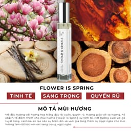 Thumbnail Tinh dầu thơm nữ CODEDECO Flower Is Spring 10ml dạng xịt - Sang trọng, Tinh tế, Quyến rũ 2