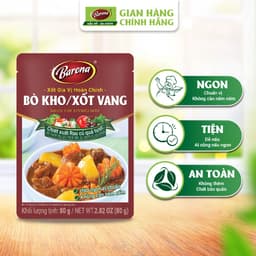 Thumbnail Gia Vị Barona 80g ướp ngon chuẩn vị không cần nêm nếm [Khi mua 20 gói bất kì tặng 1 gói Bún Sườn 110g,HSD:12/2025] 4