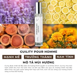 Thumbnail Tinh dầu thơm nam CODEDECO Guility Pour Homme 10ml dạng xịt - Mạnh mẽ, Nam tính, Trưởng thành 2