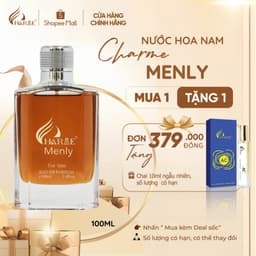 Thumbnail Nước Hoa Nam Charme Menly 100ml Chính Hãng, Nhóm Hương Gỗ Cay, Phong Cách Nam Tính, Lịch Lãm 1
