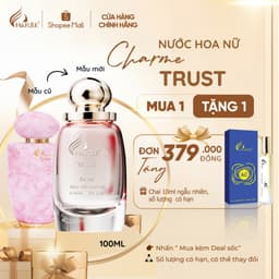 Thumbnail Nước Hoa Nữ CHARME TRUST 100ml BẢN MỚI 2024, Hương Hoa Cỏ Trái Cây, Tươi Mát, Lưu Hương Lâu 1