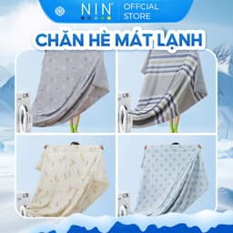 Thumbnail Mền lạnh I Cool Advance NIN House 200x220cm | Chăn mền Ice Silk fabric siêu mát lạnh cao cấp 1