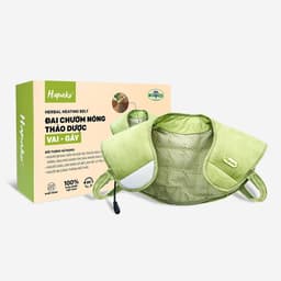 Thumbnail Đai Chườm Nóng Thảo Mộc Vai Gáy Hapaku, Giảm Căng Cứng Cơ, Massage Cổ Vai Gáy Giảm Đau, Thoái Hóa Đốt Sống Cổ 2