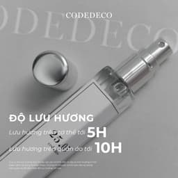 Thumbnail Tinh dầu thơm nữ CODEDECO 25.05 10ml - Dịu mát, Tươi mới, Ngọt ngào 4