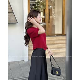 Thumbnail TUBYCATU | Chân váy Satin Midi Skirt nhiều màu 4