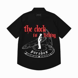 Thumbnail Áo sơ mi TICKING SHIRT Cotton lạnh PARADOX SM5V0301 4