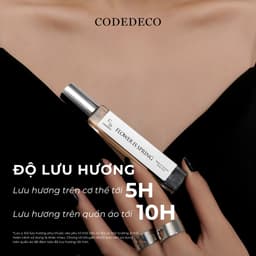 Thumbnail Tinh dầu thơm nữ CODEDECO Flower Is Spring 10ml dạng xịt - Sang trọng, Tinh tế, Quyến rũ 4