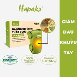 Thumbnail Đai Chườm Khuỷu Tay Hapaku Giảm Nhức Mỏi Xương Khớp, Hết Tê Bì Cánh Tay Làm Nóng Bằng Điện 1