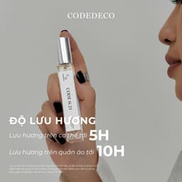 Thumbnail Tinh dầu thơm nam CODEDECO CODE N.21 10ml dạng xịt - Phóng khoáng, Nam tính, Cuốn hút 4