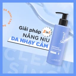 Thumbnail Gel Rửa Mặt Dịu Nhẹ Cấp Ẩm Sâu Emmié Soothing & Hydrating Derma Cleansing 180ml 1