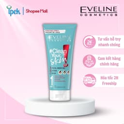 Thumbnail Gel rửa mặt sạch sâu ngừa mụn Eveline 3 trong 1 Clean Your Skin 200ml 1