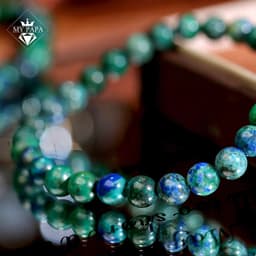Thumbnail Vòng Tay Lapis Lazuli Màu Thiên Hải Độc Nhất Vô Nhị Afghanistan - Bảo vệ & Chữa lành MYPAPA 2