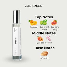 Thumbnail Tinh dầu thơm nam CODEDECO 18 EDT 10ml dạng xịt - Tươi mát, Nam tính, Cuốn hút 4
