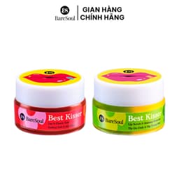 Thumbnail Bộ đôi làm sạch, dưỡng ẩm sâu, tạo sắc hồng cho môi BareSoul Lip Tint & Cheek 10g +  Sweet Talker Lip Scrub 20g 1