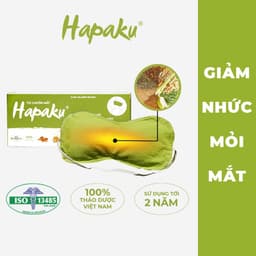Thumbnail Túi Chườm Mắt Thảo Dược HAPAKU, Chườm Nóng Lạnh Thư Giãn, Giảm Mỏi, Đỡ Đau Đầu, Giảm Quầng Thâm Mắt 1