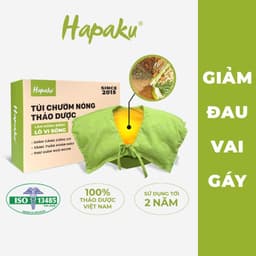 Thumbnail Túi Chườm Nóng Thảo Dược Vai Gáy HAPAKU, Giảm Đau Vai Gáy Cổ, Gối Thảo Dược Làm Nóng Bằng Lò Vi Sóng 1
