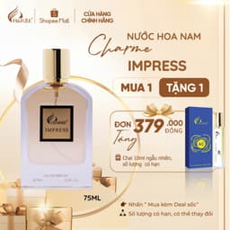 Thumbnail Nước Hoa Nam CHARME IMPRESS 75ml Lưu Hương Lâu Phong Cách Quyến Rũ, Lôi Cuốn, Lịch Lãm 1