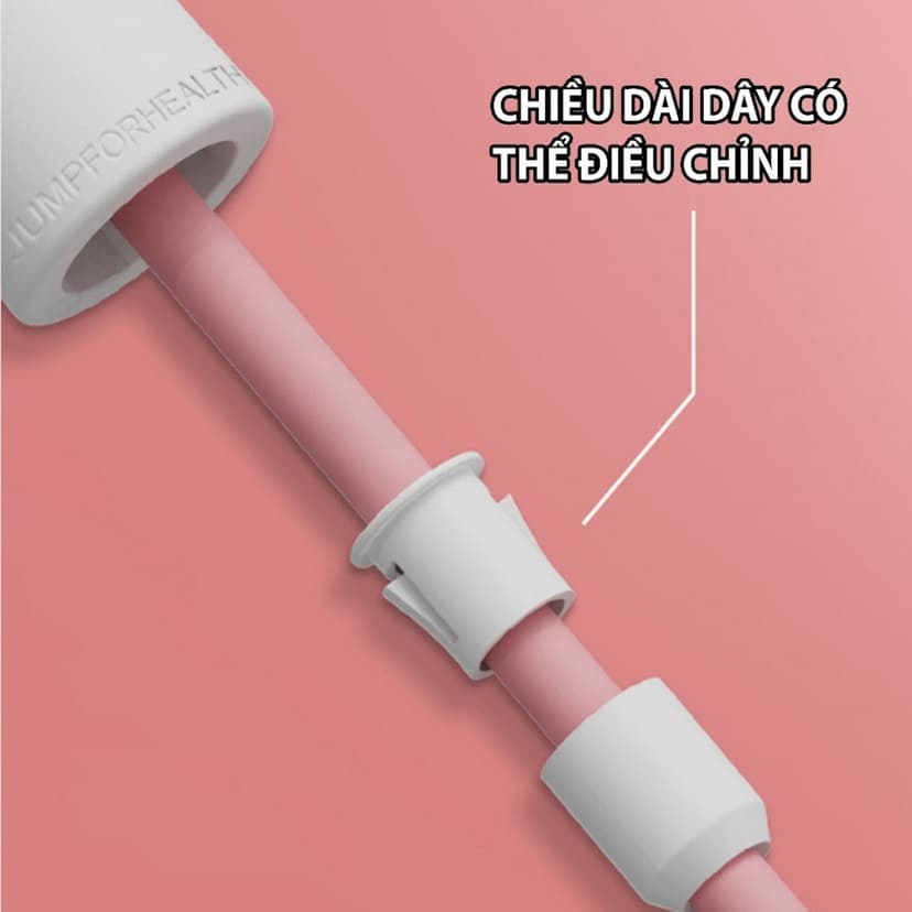 Ảnh Dây Nhảy Tốc Độ Dài 3m Dày 6mm Nhựa Dẻo Dai PVC Dây Nhảy Tập Thể Lực Tập Cadio Tại Nhà Chọn Màu Chính Hãng Amalife 4