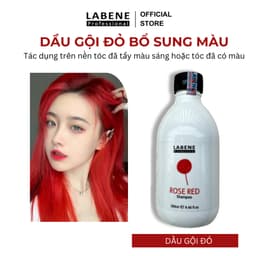 Thumbnail Dầu Gội Đỏ Rose Red Labene Dành Cho Tóc Nhuộm Đỏ Và Hồng, Bổ Sung Tăng Độ Sáng Tươi Mới Màu Nhuộm | LABENE OFFICIAL 1