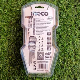 Thumbnail Bộ 9 chìa lục giác thép CRV cao cấp HHK12091 đầu lục giác và đầu bi tròn 3