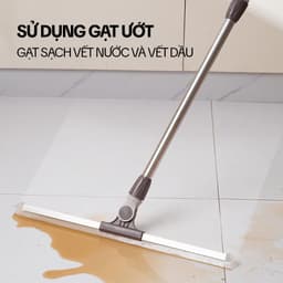 Thumbnail Cây Gạt Nước Sàn Nhà KITIMOP G50 - Chổi Gạt Nước Silicon, Cây Quét Đẩy Nước Nhà Tắm, Nhà Vệ Sinh 2