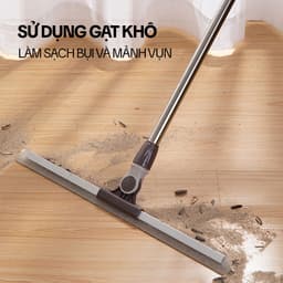 Thumbnail Cây Gạt Nước Sàn Nhà KITIMOP G50 - Chổi Gạt Nước Silicon, Cây Quét Đẩy Nước Nhà Tắm, Nhà Vệ Sinh 3