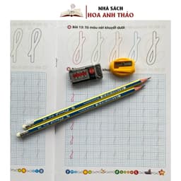 Thumbnail Sách - Bộ 10 Quyển Luyện Viết Tập Tô Chữ, Tập Tô Số Cho Trẻ Mẫu Giáo (5-6 tuổi) - Tặng Kèm 2 Bút Chì, 1 Gọt, 1Tẩy 1