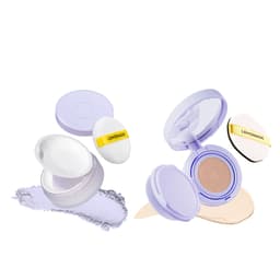 Thumbnail Combo LEMONADE Phấn Nước Mỏng Nhẹ Supermatte No Makeup Cushion 15g và Phấn Phủ Supermatte No Makeup Loose Powder 9g 1