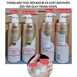 Thumbnail Sữa Tắm OLAY B3+ Siêu Dưỡng Trắng Da, Cấp Ẩm Và Đàn Hồi Cho Da - Chai 500ml 1