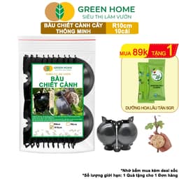 Thumbnail 10 Bầu Chiết Cành GreenHome, Nhiều Kích Thước, Tăng Khả Năng Ra Rễ,Chống Úng Cành Chiết,Độ Bền 2 Năm 1
