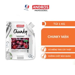 Thumbnail Mứt Pha Chế Mận - Có miếng trái cây thật - ANDROS CHUNKY - 1kg 2