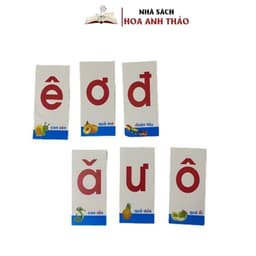 Thumbnail Bộ 40 Thẻ Học Nhận Biết Chữ Cái Và Chữ Số - 2 Kích Thước Dành Cho Học Sinh 3
