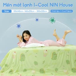 Thumbnail Mền lạnh I Cool Advance NIN House | Chăn mền Ice silk siêu mát lạnh cao cấp đủ màu sắc 1m6, 2m 3