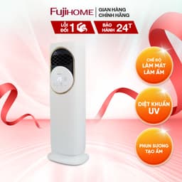Thumbnail Quạt Làm Mát, Sưởi Ấm và Tạo ẩm 4 mùa Fujihome AC01 Màn hình điều khiển LED cảm ứng - BH 24 tháng 1