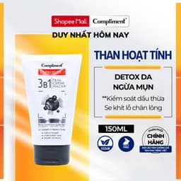 Thumbnail Sữa Rửa Mặt Compliment No Problem Giúp Giảm Mụn Cho Da Nhạy Cảm 200ml 1