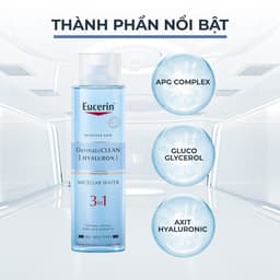 Thumbnail Nước tẩy trang dịu nhẹ cho da nhạy cảm Eucerin DermatoCLEAN Micellar 400ml 4