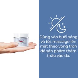 Thumbnail Kem cấp ẩm cho da thường đến da hỗn hợp Eucerin Ultrasensitive Aquaporin Nourishing Gel Cream 50ml 3