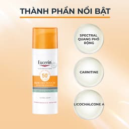 Thumbnail Kem chống nắng kiềm dầu & ngừa mụn Eucerin Sun Dry Touch SPF50+ 50ml 4