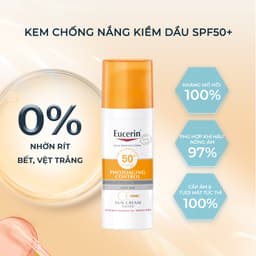 Thumbnail Kem chống nắng kiềm dầu, có màu Eucerin Sun Dry Touch CC Oil Control SPF50+ 50ml 4