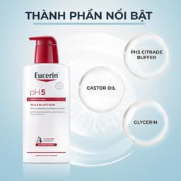 Thumbnail Sữa Tắm Cho Da Nhạy Cảm Eucerin pH5 Sensitive Skin Washlotion 1000ml 3
