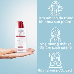 Thumbnail Sữa Tắm Cho Da Nhạy Cảm Eucerin pH5 Sensitive Skin Washlotion 1000ml 4