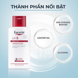 Thumbnail Sữa tắm cho da nhạy cảm Eucerin pH5 Washlotion 400ml 3