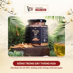 Thumbnail Đông trùng hạ thảo tự nhiên sấy thăng hoa Triệu Gia tăng cường sức khỏe cải thiện lão hóa sợi gãy 3