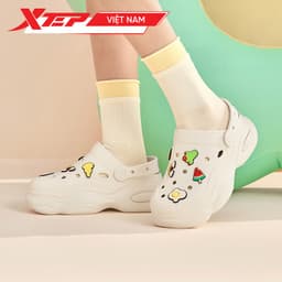 Thumbnail Xtep Nữ Giày Thường Ngày Mùa Hè 2025 Thời Trang Nhẹ Đế Dày Stream-crossing Đi Biển Dép Giày Thườn 1