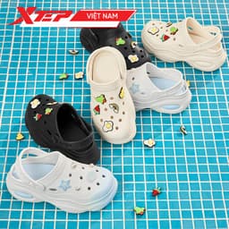 Thumbnail Xtep Nữ Giày Thường Ngày Mùa Hè 2025 Thời Trang Nhẹ Đế Dày Stream-crossing Đi Biển Dép Giày Thườn 4